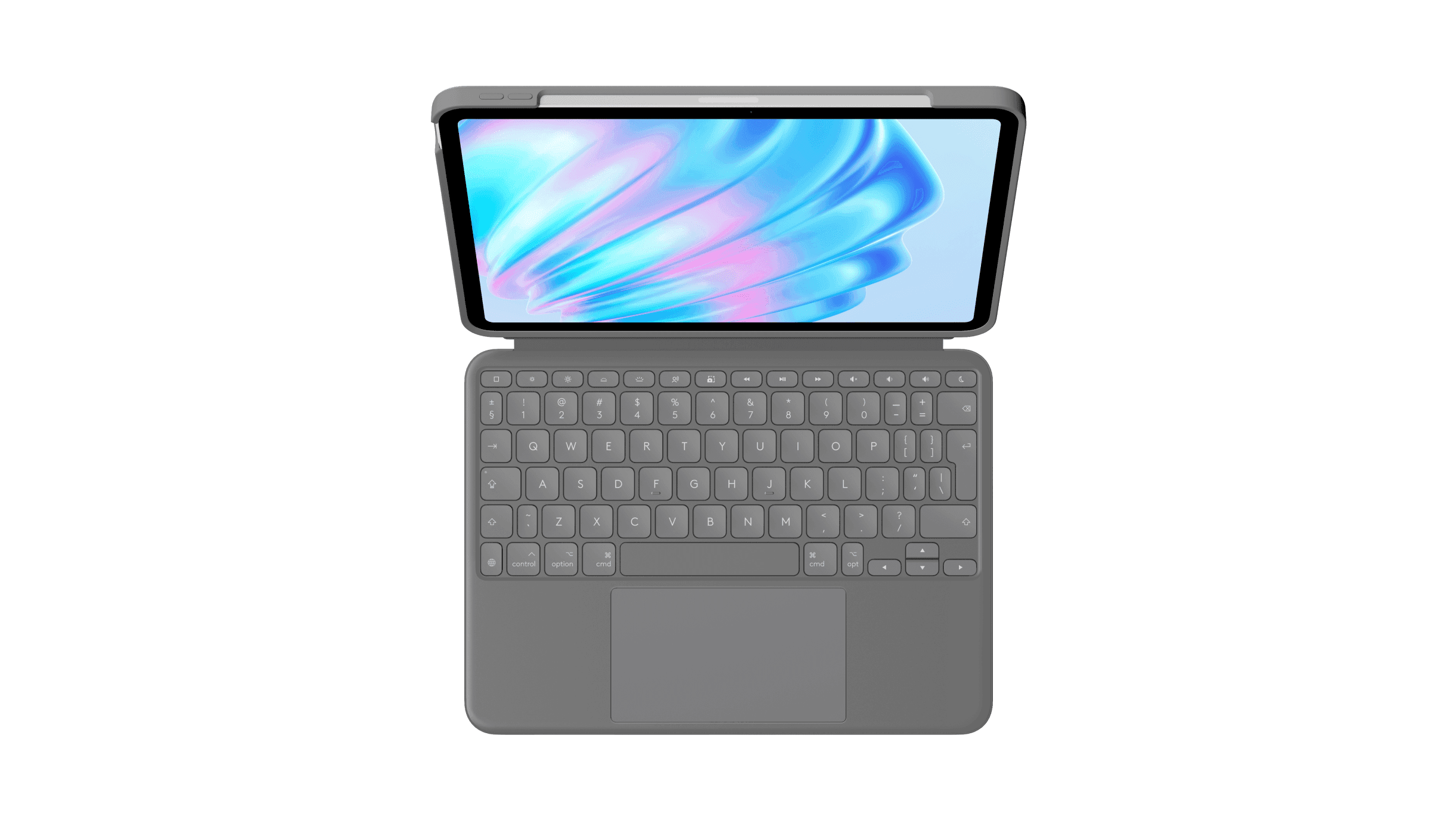 COMBO TOUCH AIR - Oxford Grisi (iPad Air 11 inç - M2, M3, 4. ve 5. Nesil)